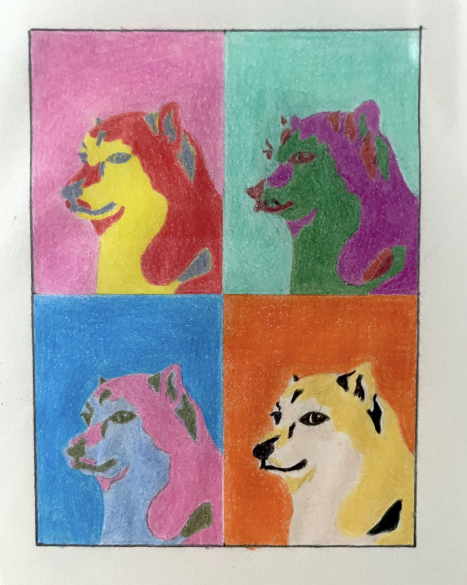 Cheems en Pop Art
