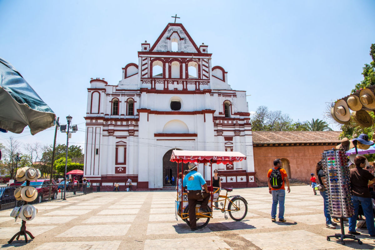 pueblito pintoresco de chiapa de corzo
