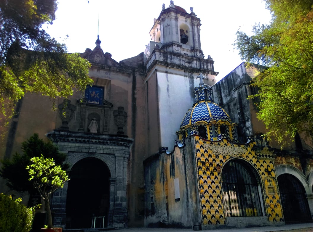 Angiua capilla en san diego Churubusco
