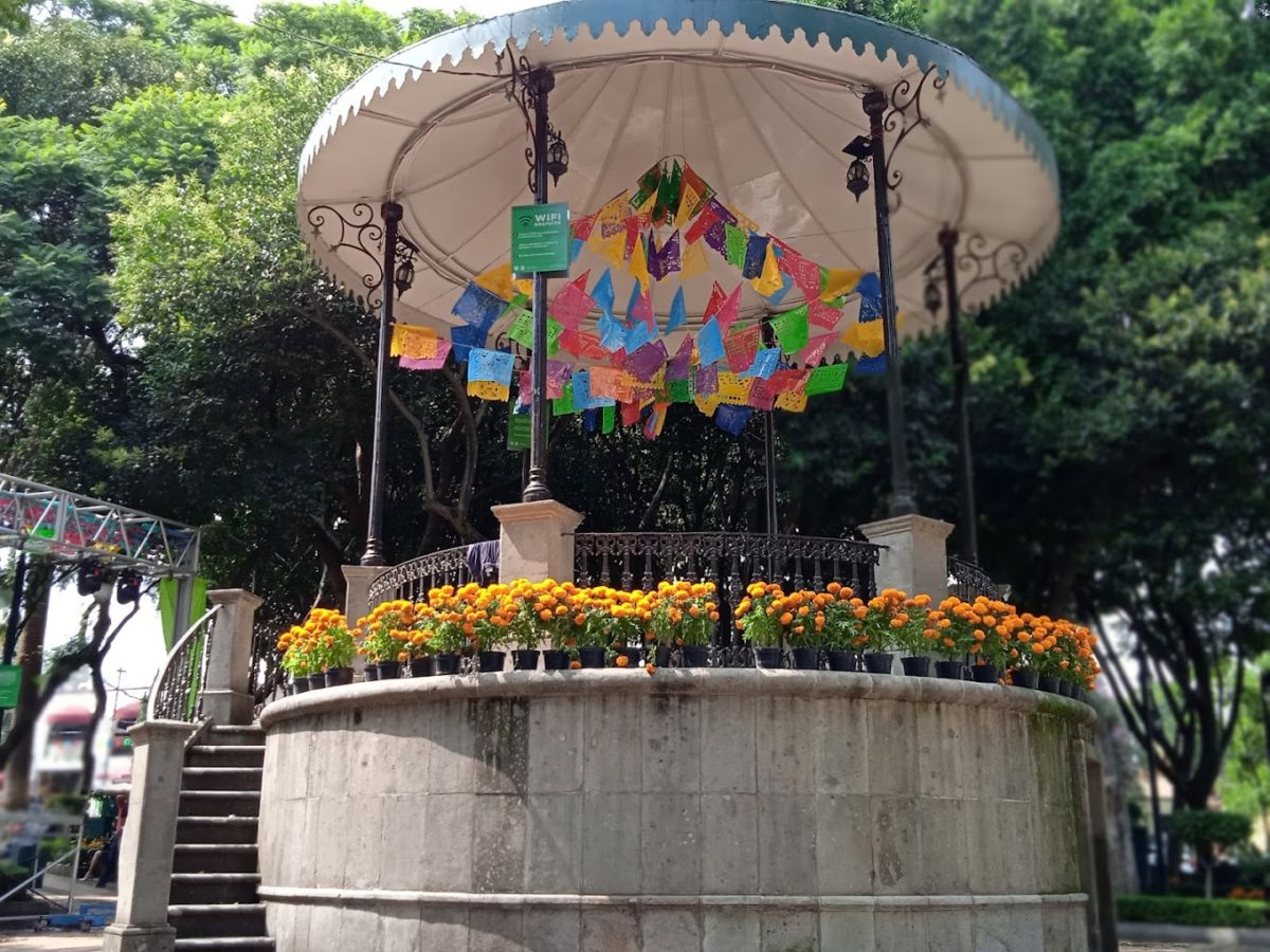 Kiosco en el Centro de Tlalpan
