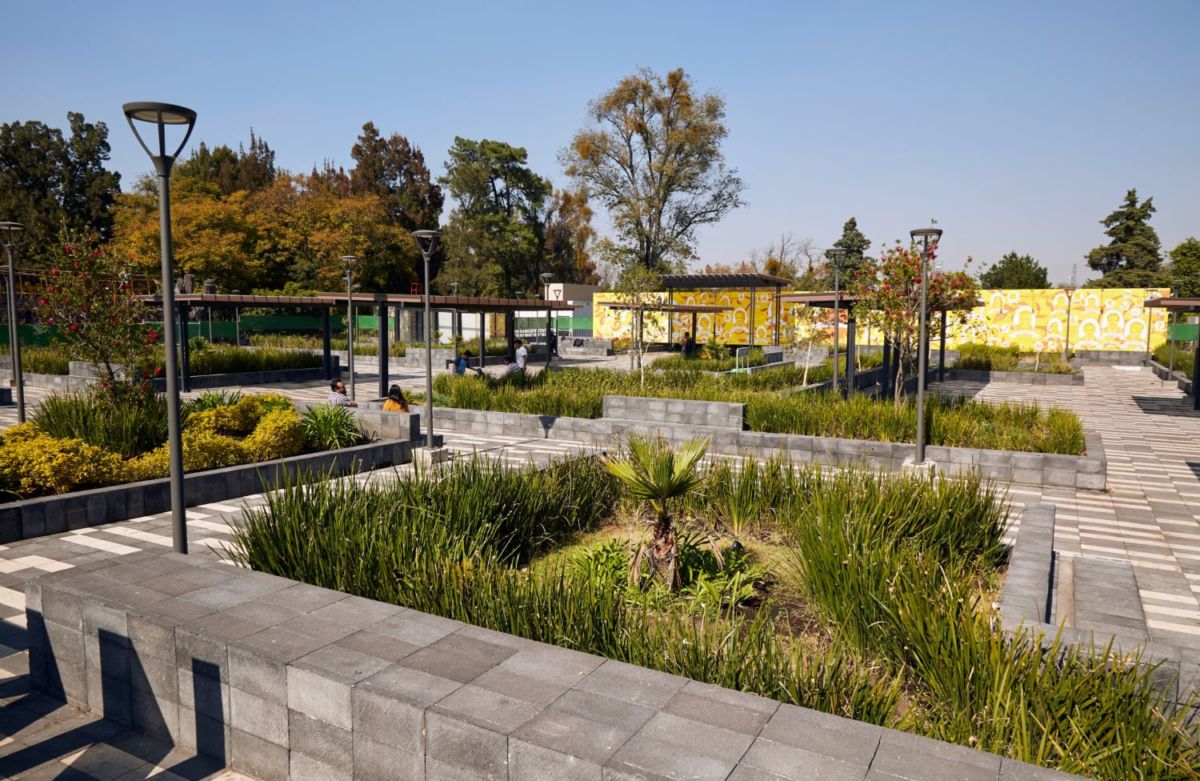 jardines en el centro de tlalpan