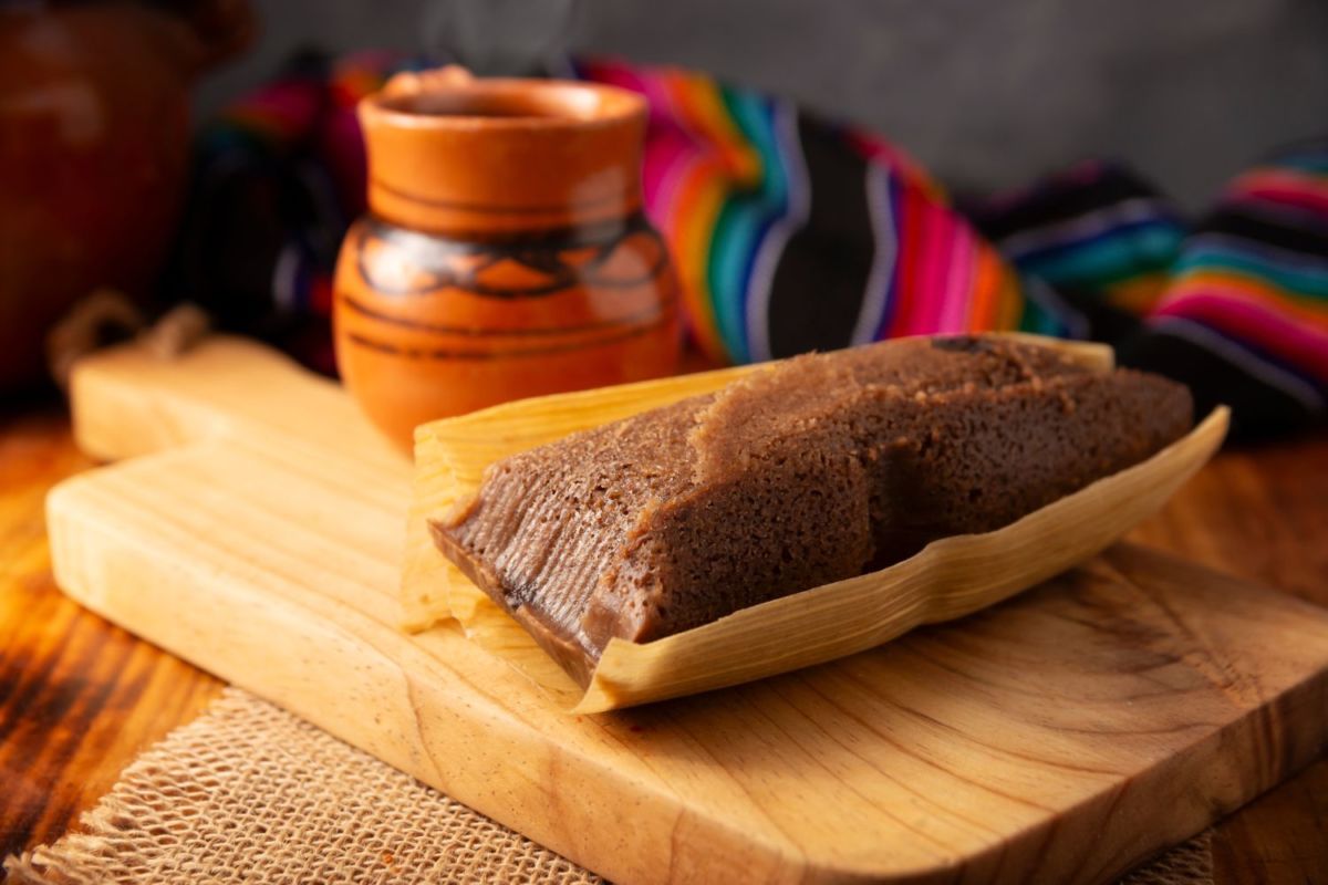 Tamal de chocolate