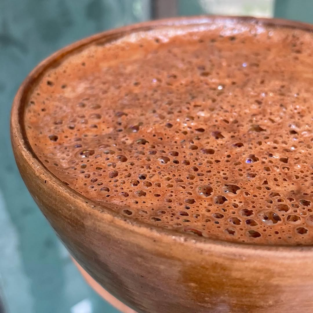 Taza de chocolate caliente 