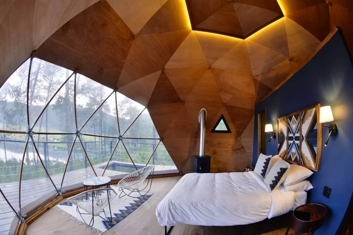 Glamping de lujo en Corral de Piedra, EdoMex. 