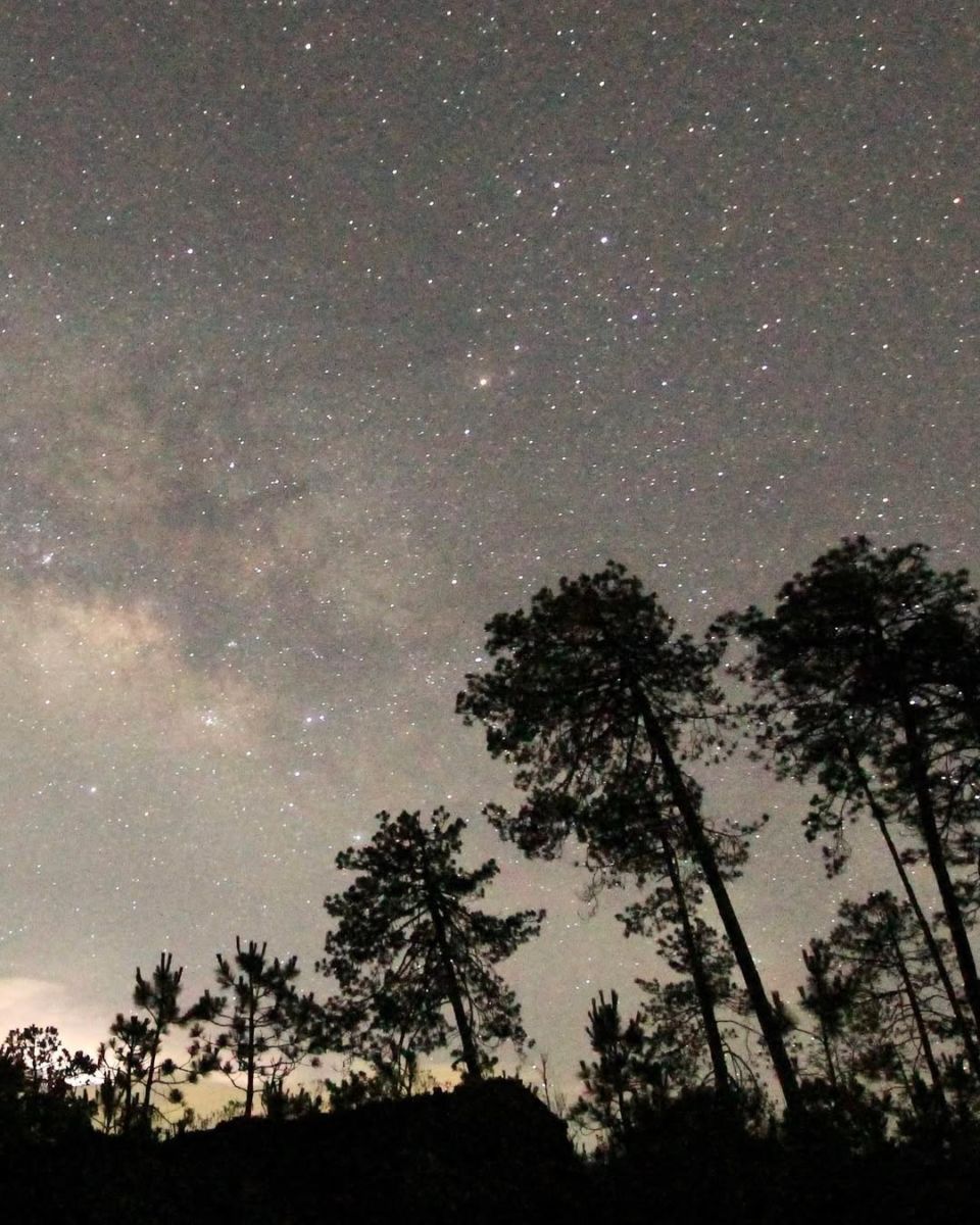 Cielo estrellado en Amanalco Edomex. 