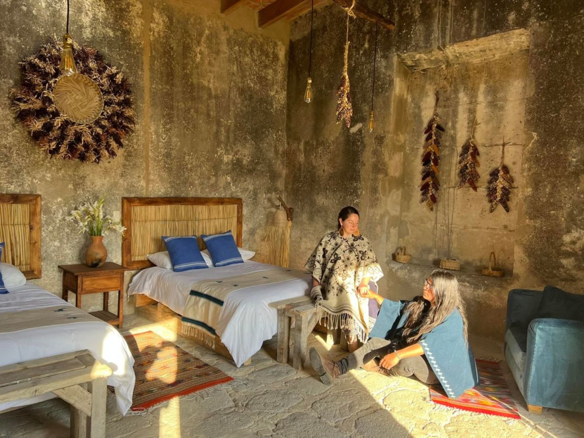 el hotel hacienda santa bárbara se encuentra en un edificio del siglo xviii