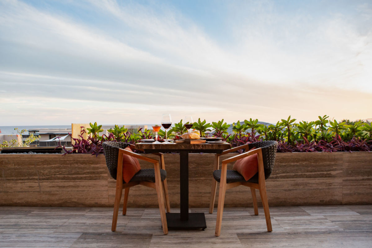 Terraza en Humo Los Cabos, Zadún Ritz Carlton. 