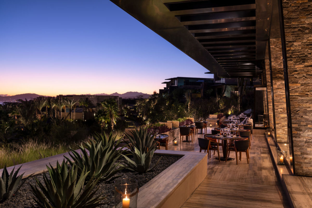 Restaurante Humo en Los Cabos, dentro de Zadún. 
