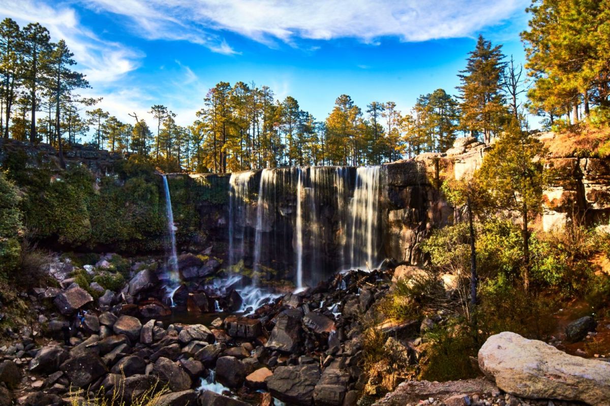 Cascada Mexiquillo en Durango 