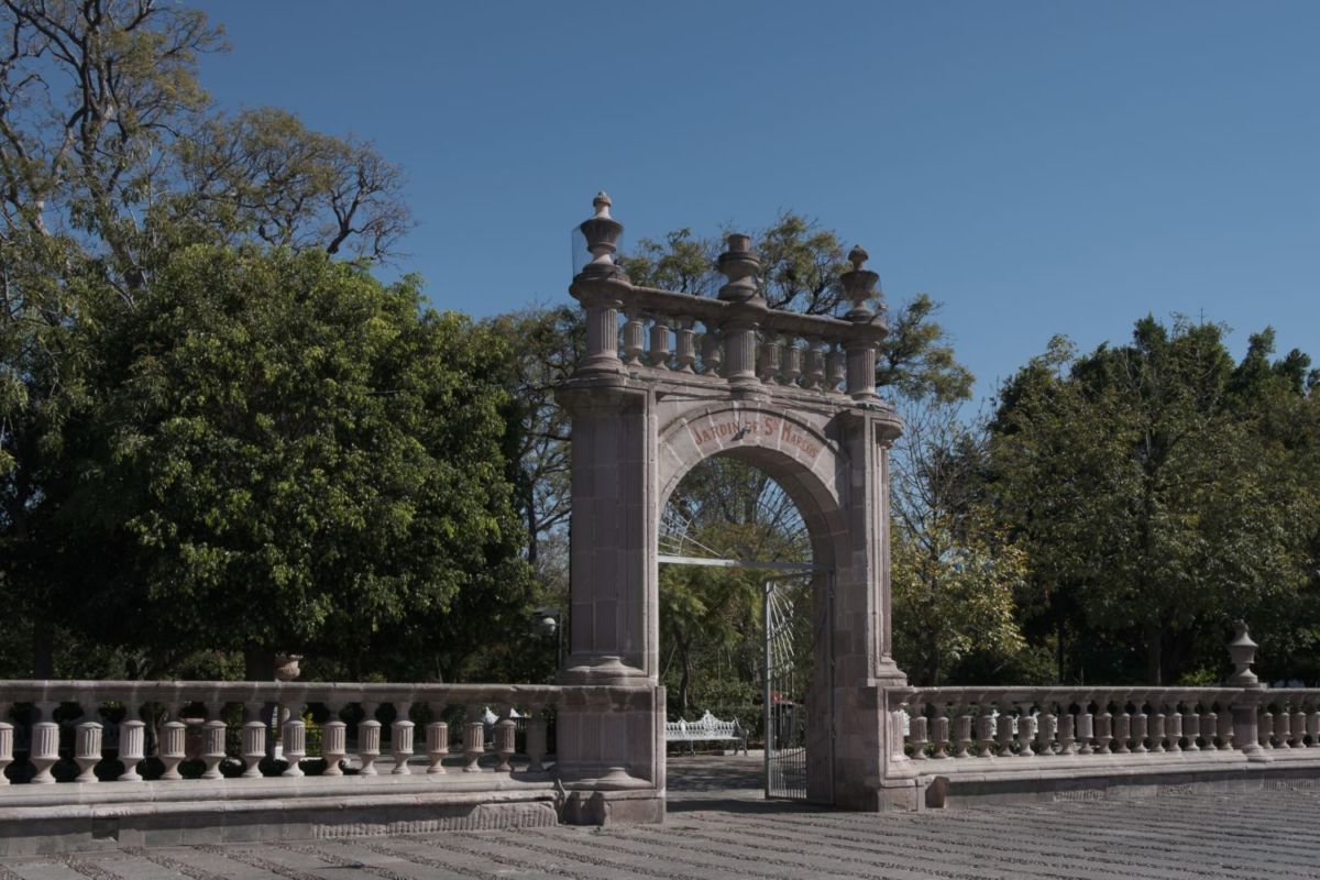 El Jardín San Marcos se construyó en 1842