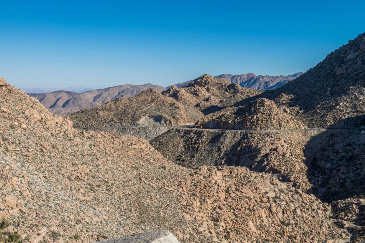 La Rumorosa se ubica en Tecate y pasa por Mexicali 