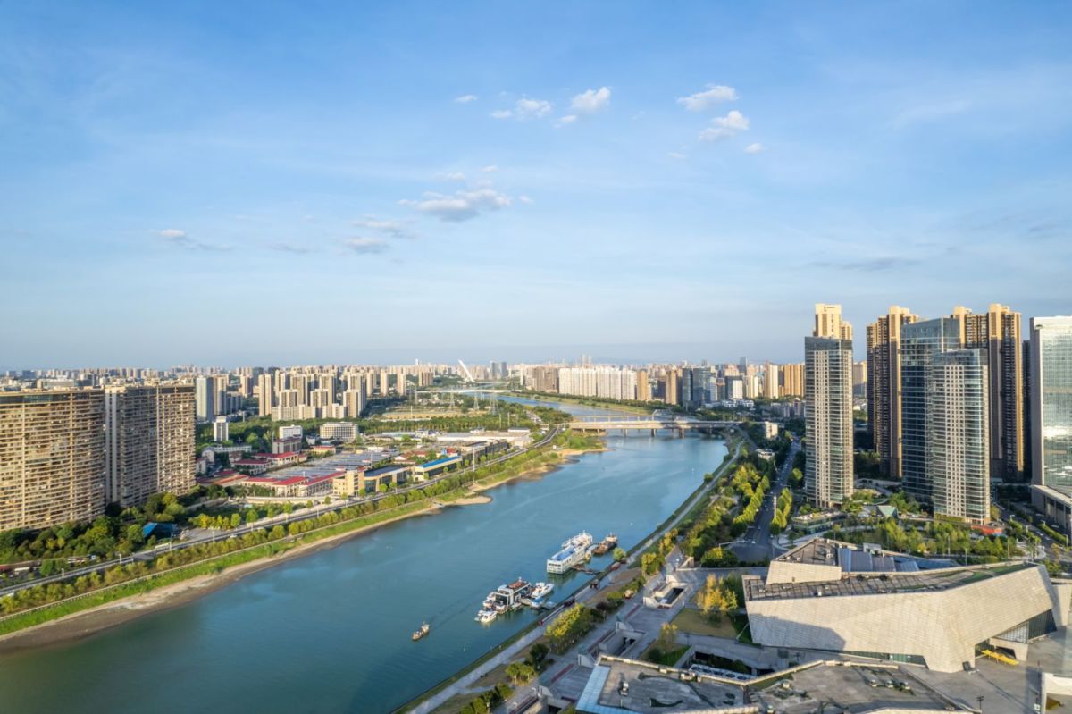 La ciudad de Liuyang se encuentra a la orilla del río Liuyang