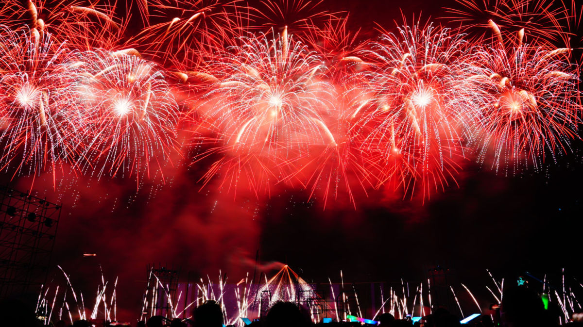 fuegos artificiales en china