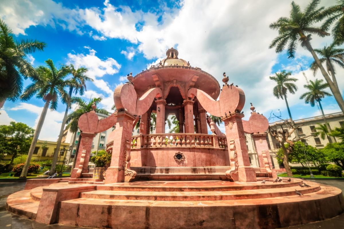 Kiosko 'Pulpo Rosa' en Tampico, Tamaulipas