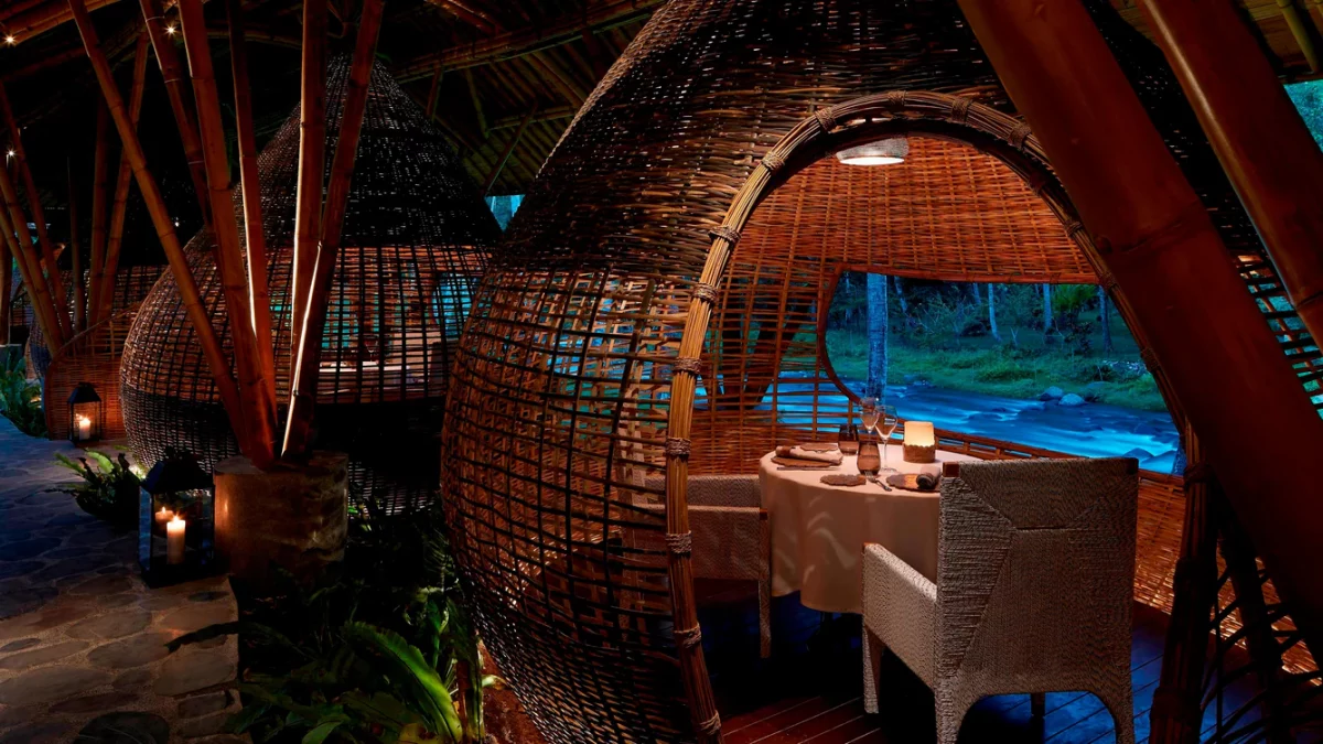 restaurnate Kubu zero waste en bali