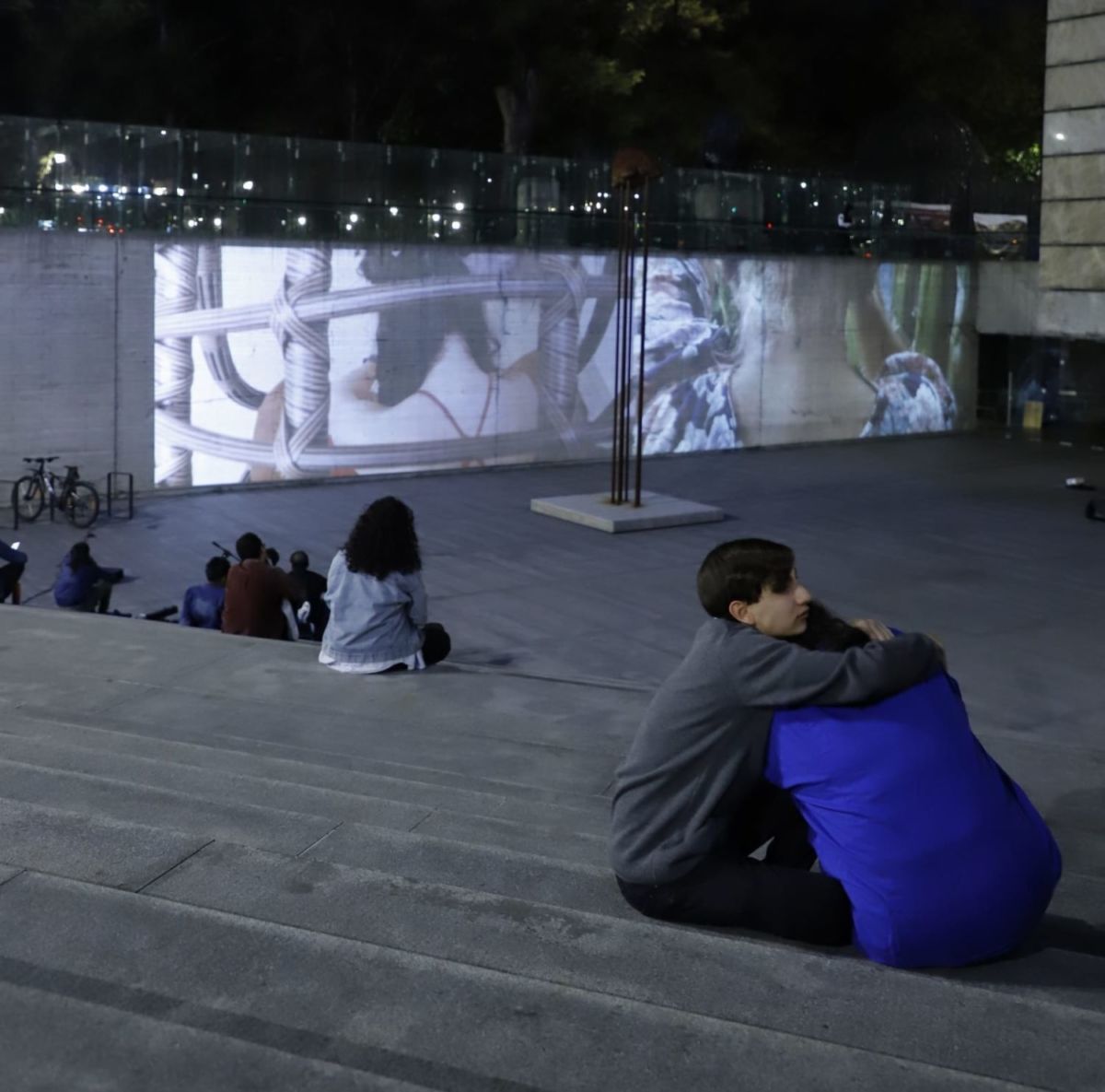 Proyección de cine en el Centro de Cultura Digital