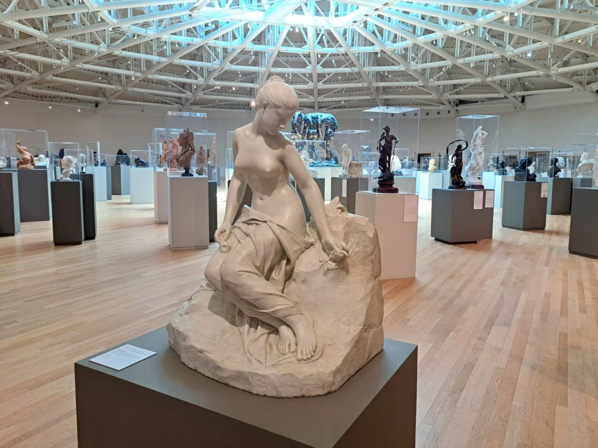 Una de las salas de exposición del Museo Soumaya