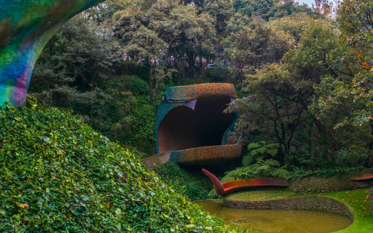 La cabeza de la serpiente es la entrada al Nido de Quetzalcóatl 