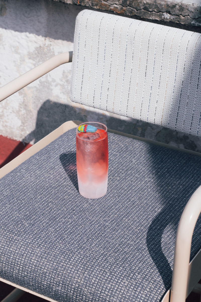 Cóctel inspirado en las aguas frescas 