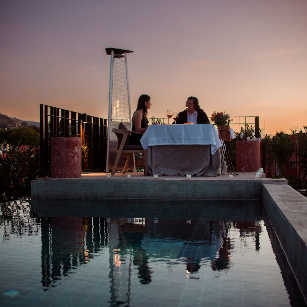 El plan más romántico para celebrar San Valentín lo tiene este hotel en San Miguel de Allende (cena a la luz de las velas y masajes relajantes)