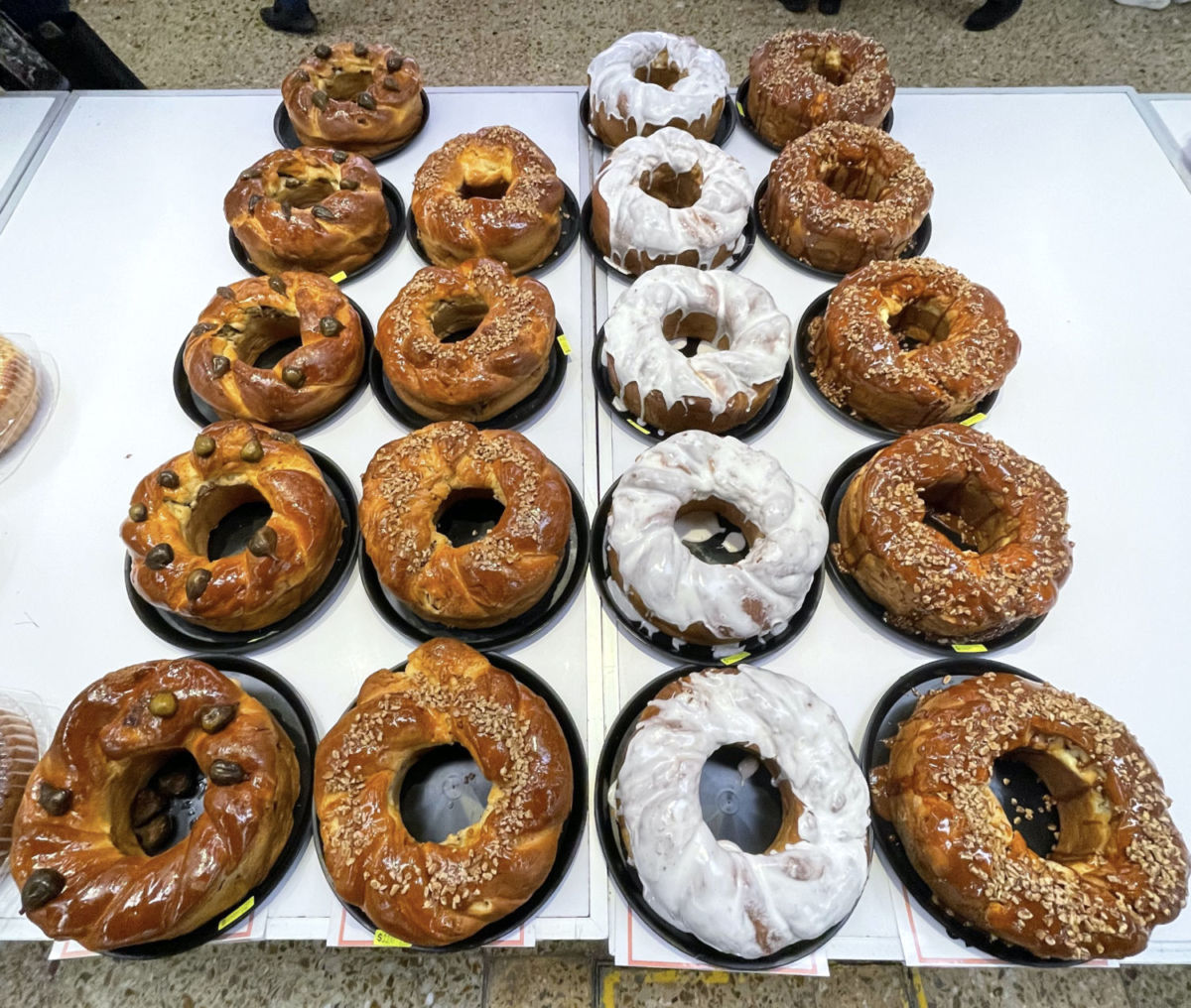 Roscas de la Pastelería Madrid