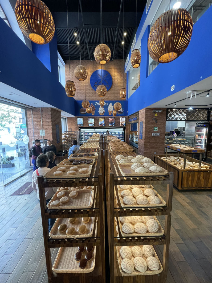 Las conchas, el pan estrella de El Molino