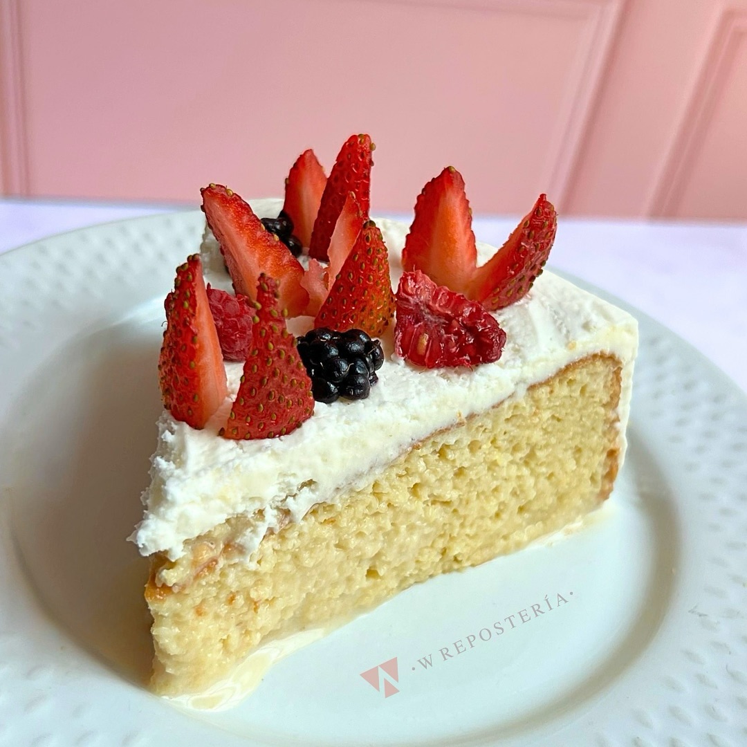 pastel de tres leches de w repostería