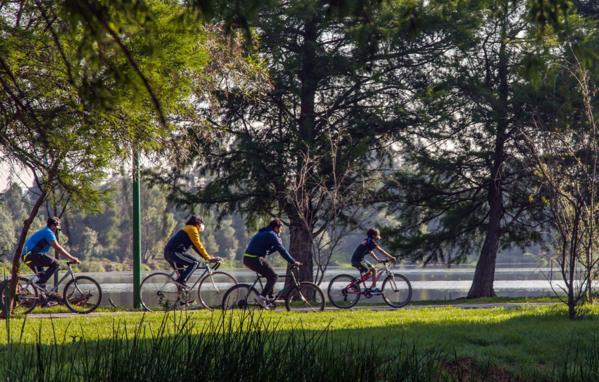 Renta de bicicletas en el Parque Ecológico de Xochimilco