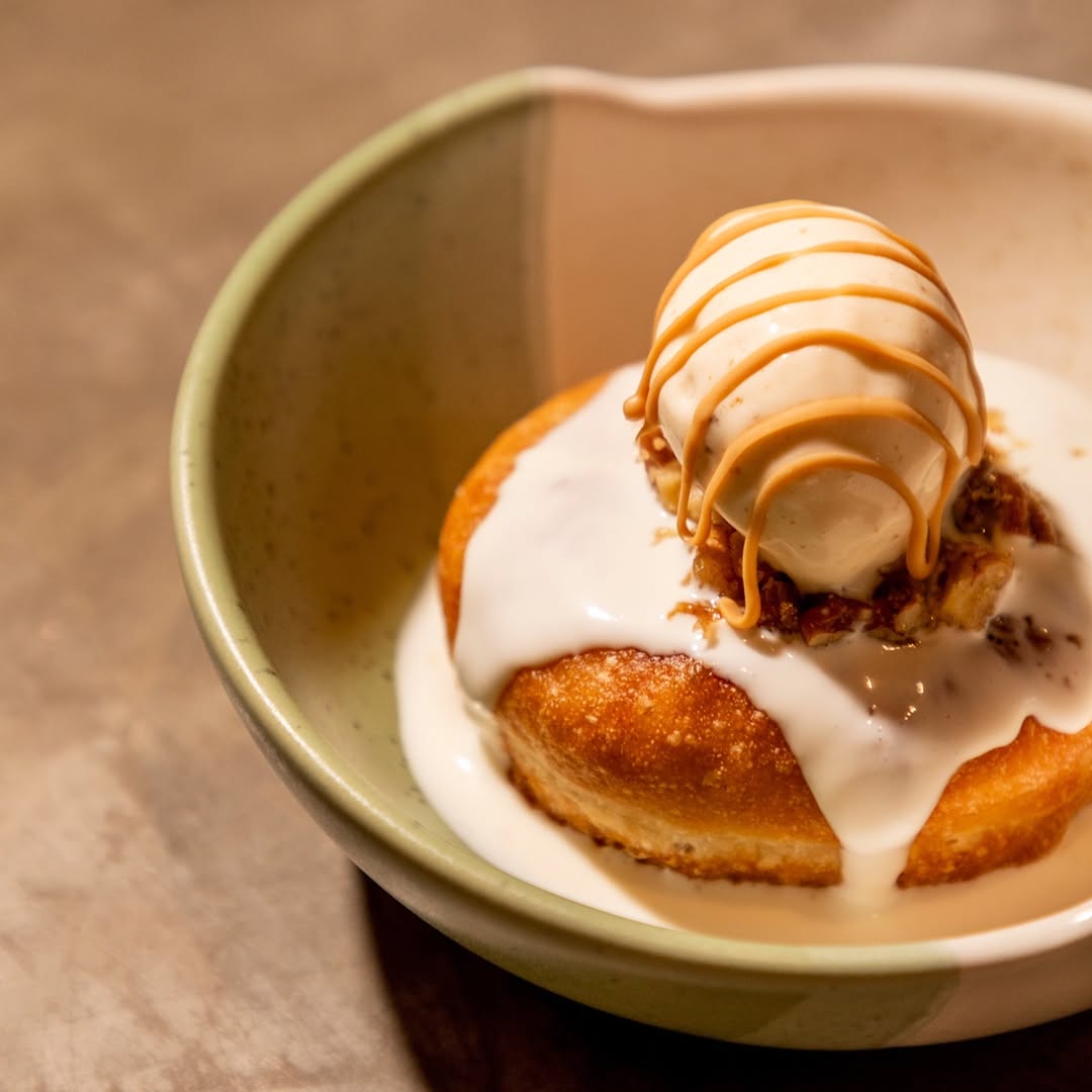 Postre tradicional coreano en Jowong, condesa. 