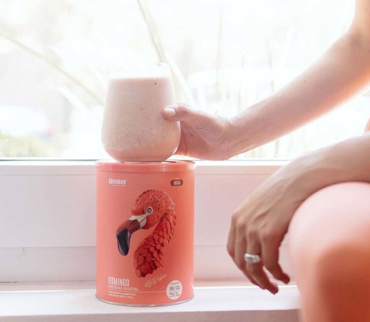 Protein shake de birdman, Fitmingo. 