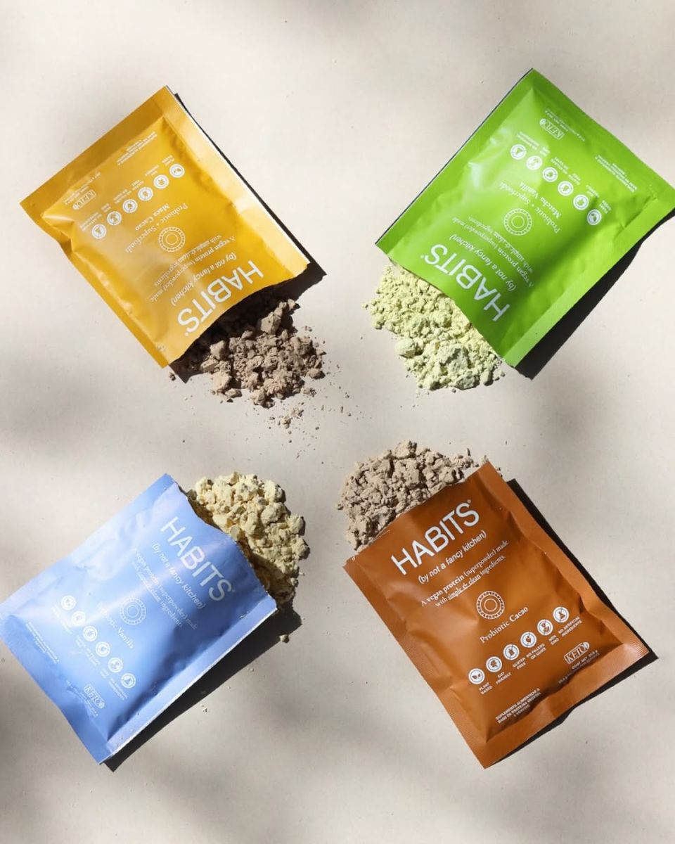 Proteína en sobre de Habits. 