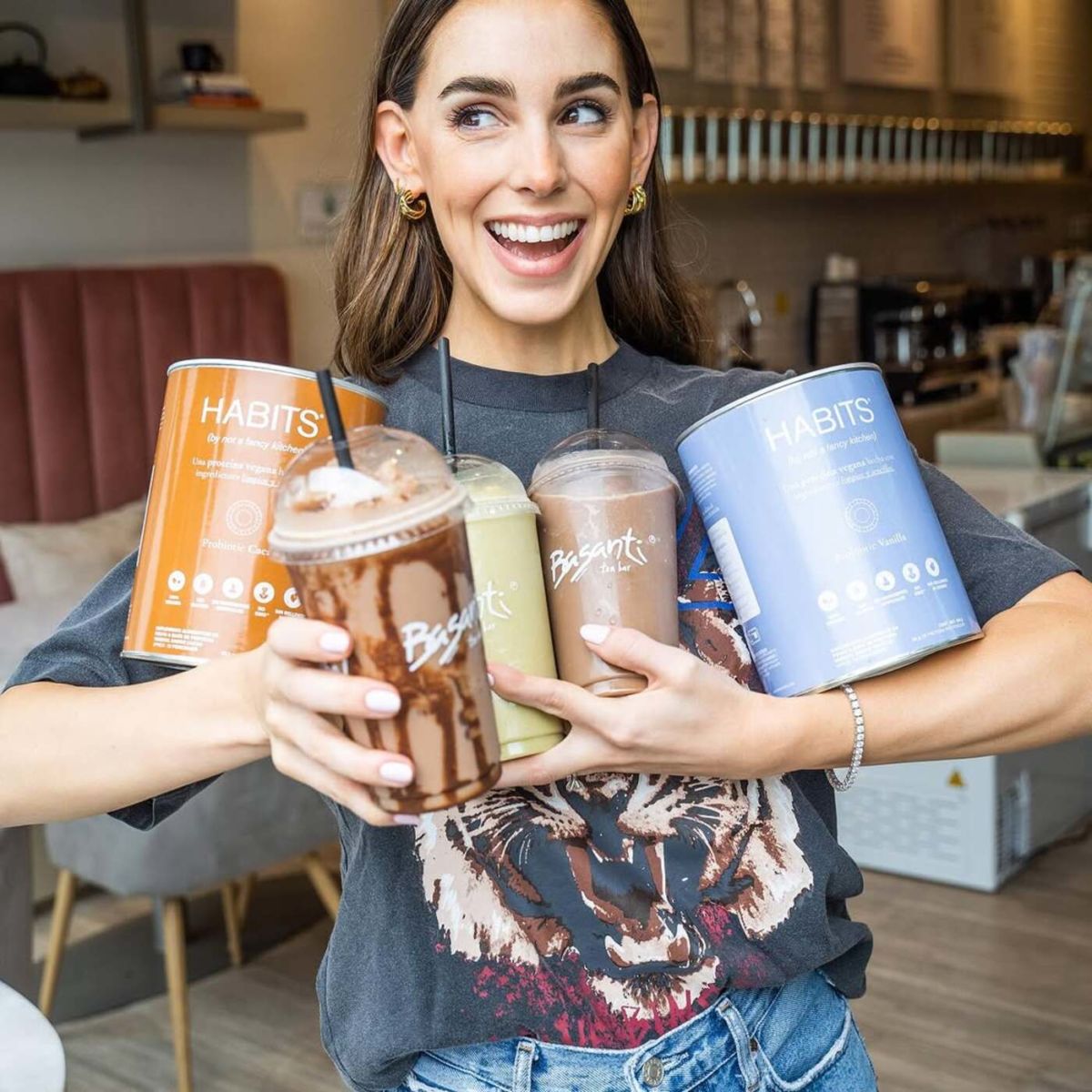 Proteína vegana habits para generar masa muscular. 