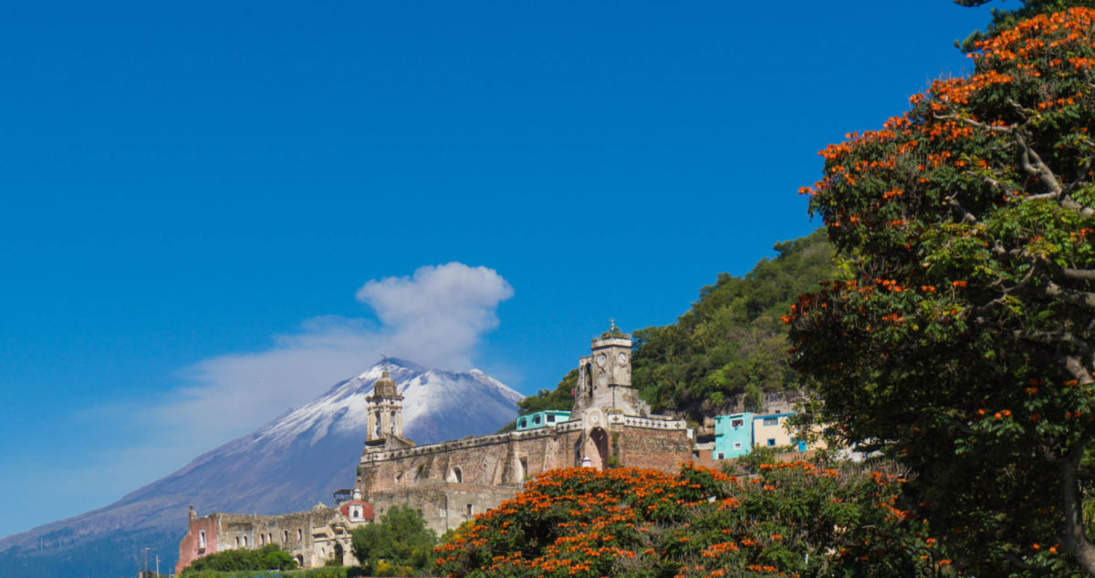 vistas del popocatépetl desde atlixco