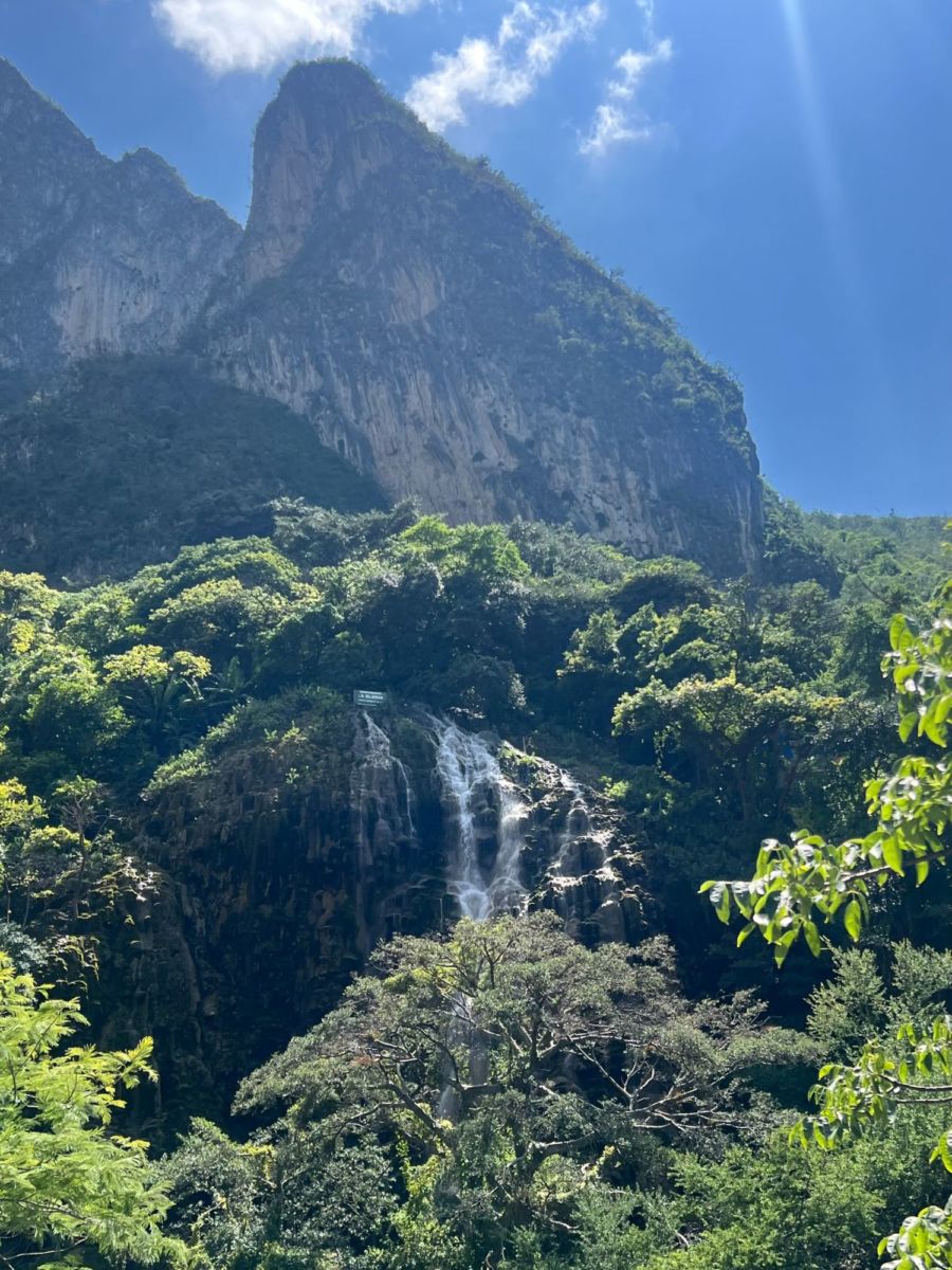 cascadas en las grutas de tolantongo