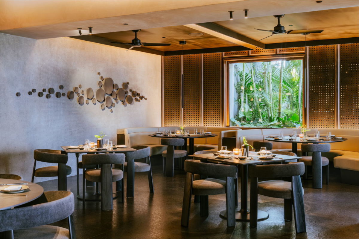 El restaurante Aramara se ubica dentro del hotel Four Seasons Punta Mita 