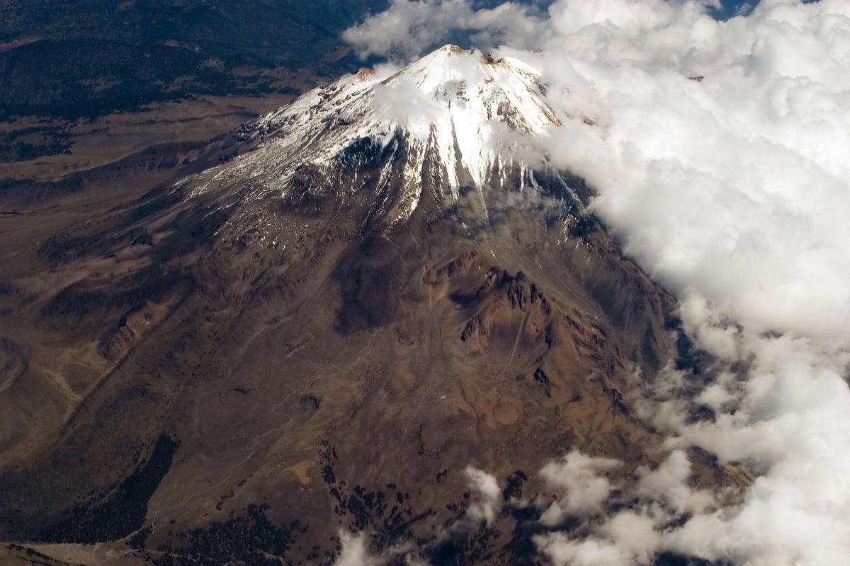 Volcán activo de México