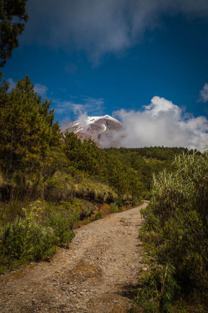 Accesos hace el Pico de Orizaba