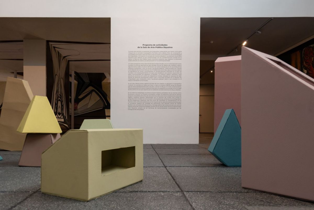 Disfruta de arte contemporáneo en la Sala de Arte Público Siqueiros