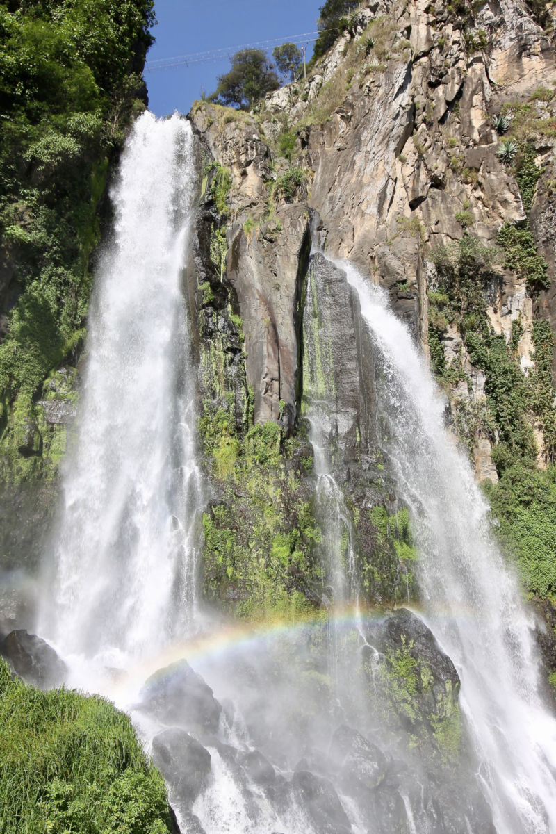 Salto de Quetzalapan, una de las cascadas más imponentes de la Sierra Norte de Puebla