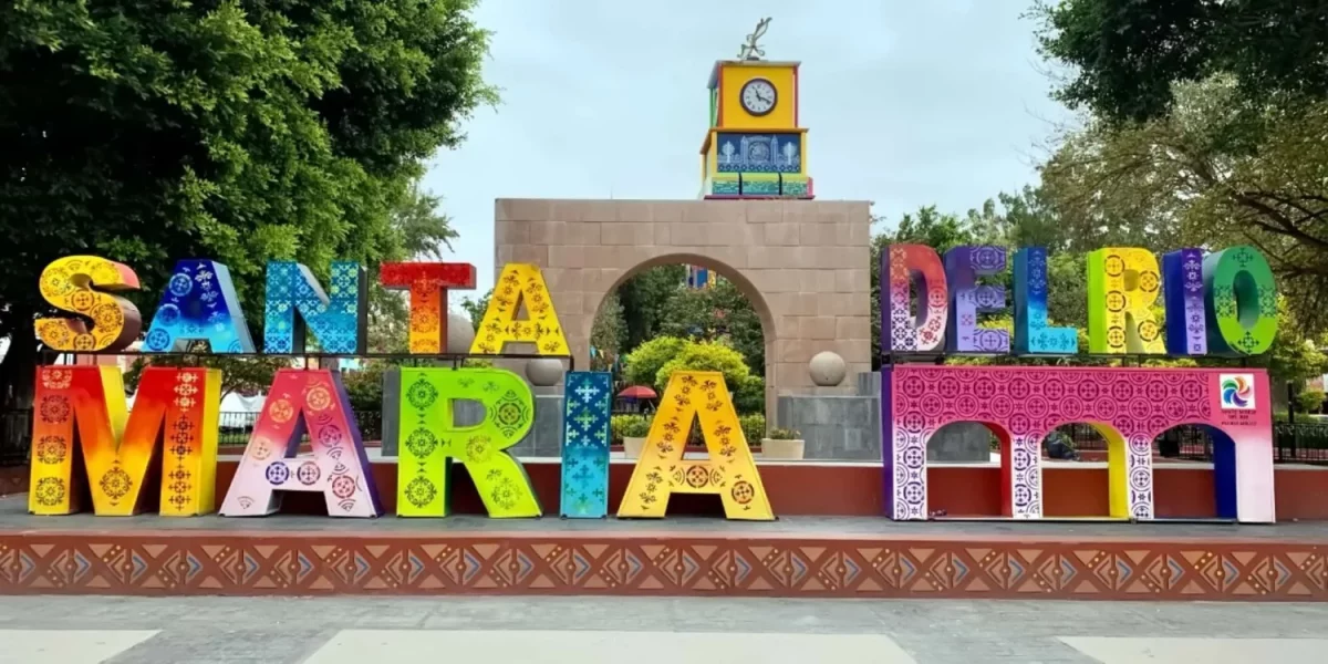 Letras del Pueblo Mágico  Santa María del Río 