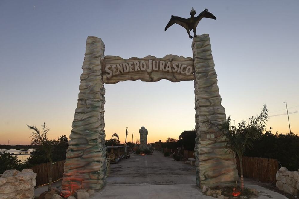 Parque Sendero Jurásico  en Yucatán 