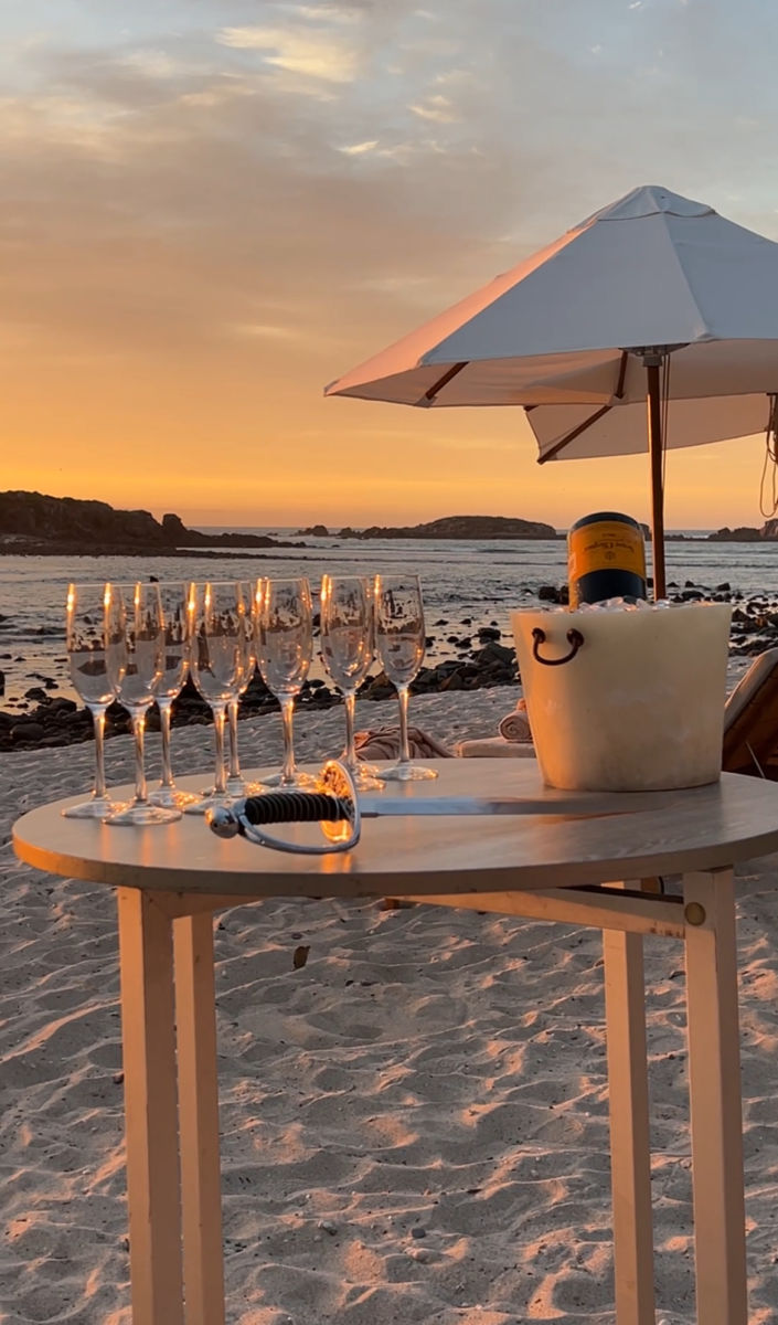 Ceremonia de sabrage en St Regis Punta Mita