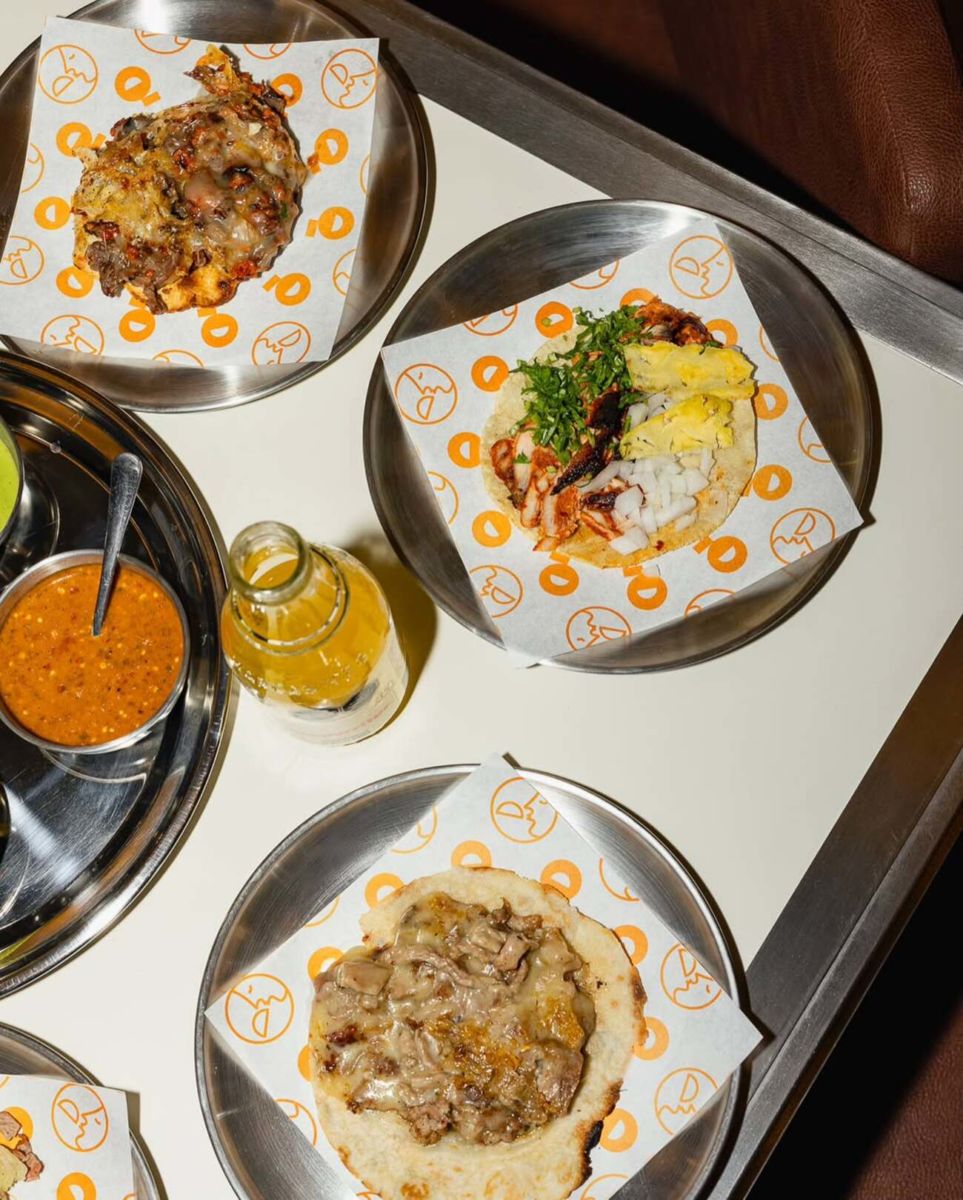 Tacos al carbón en Polanco. Los Queridos. 