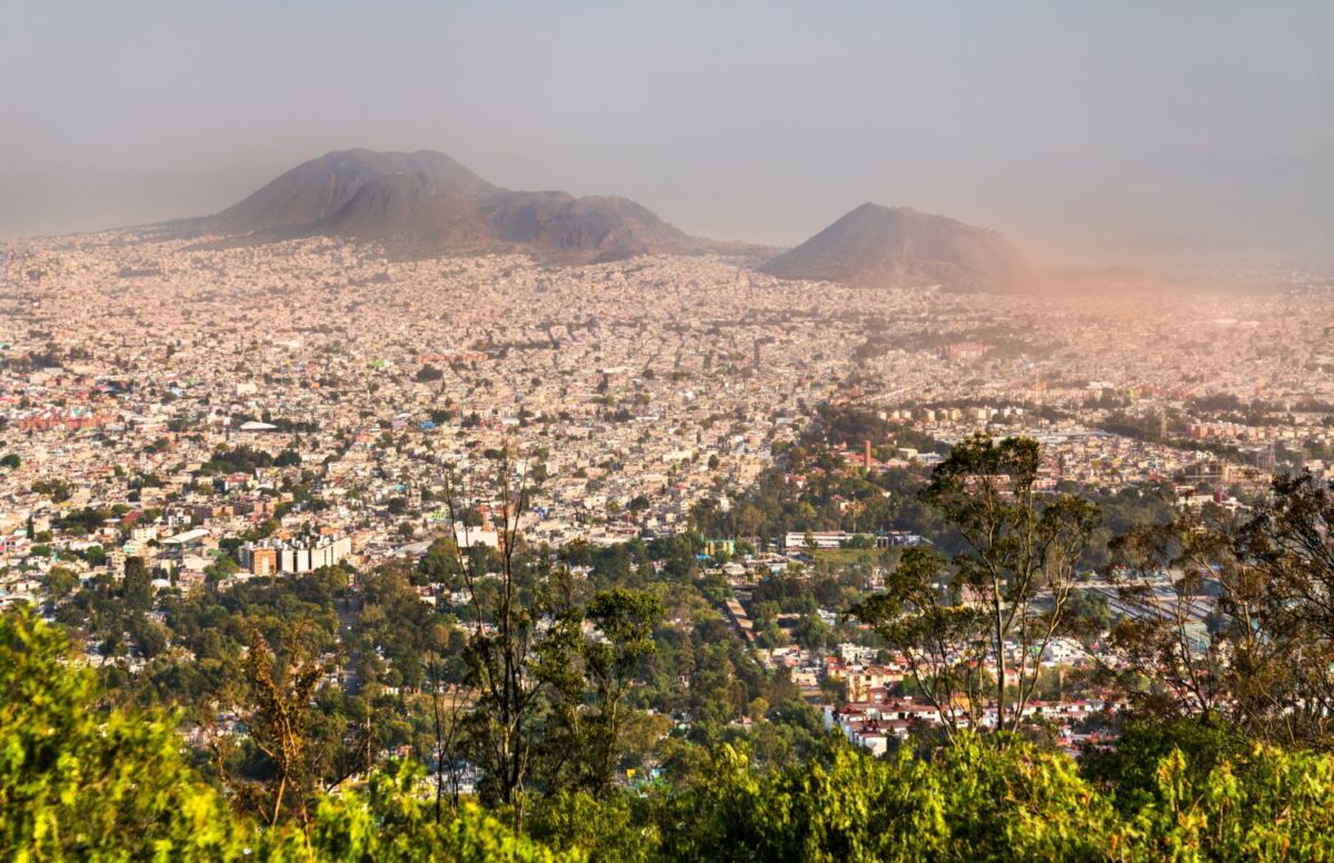 Vista panorámica del Cerro de la Estrella 