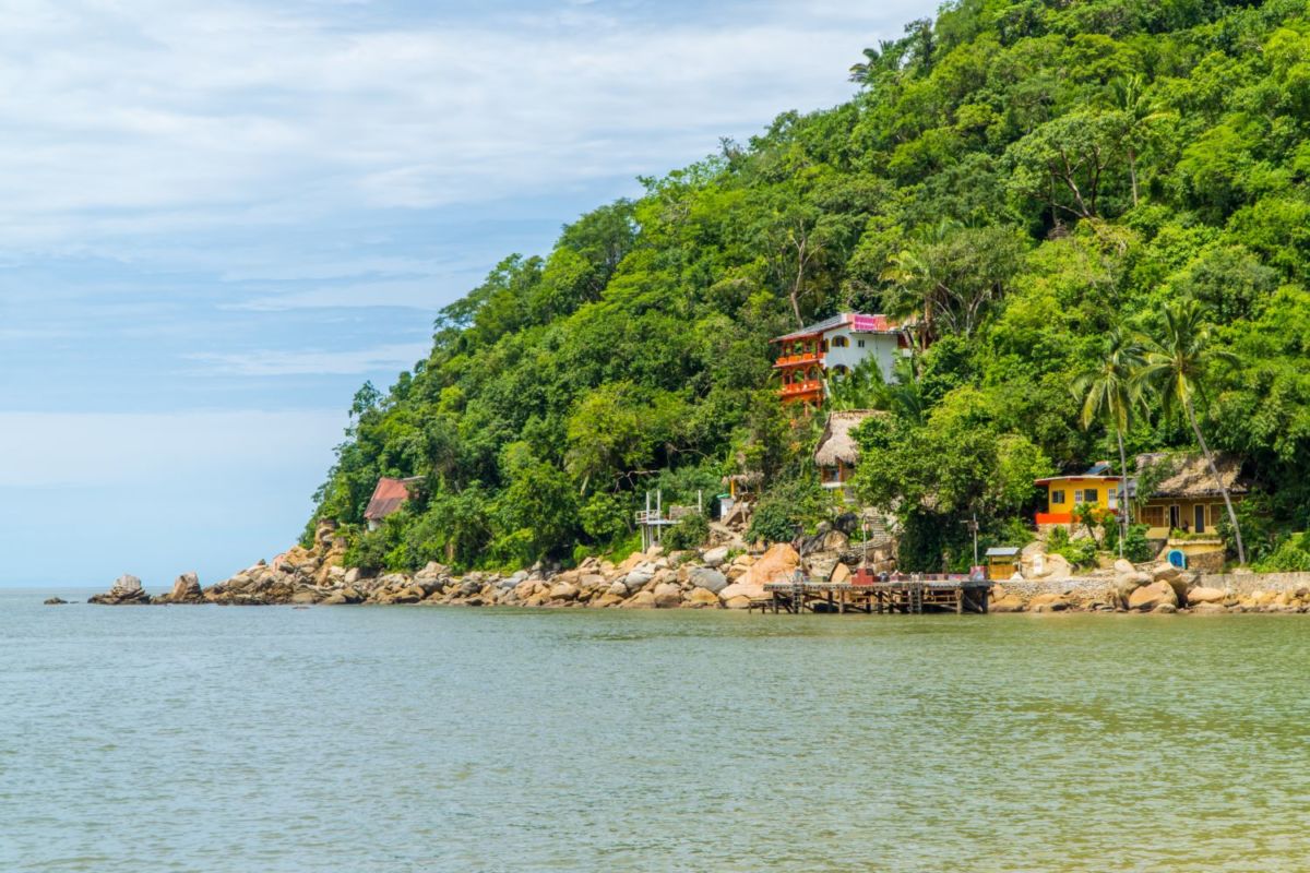 Yelapa Jalisco se ubica dentro de Bahía de Banderas 