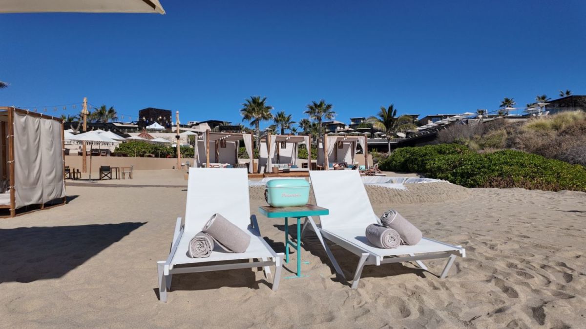Playa en Ritz Carlton Los Cabos. 