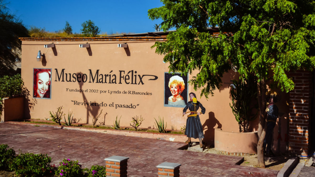 La casa natal de María Félix ahora es un museo en la ciudad de Álamos, Sonora 