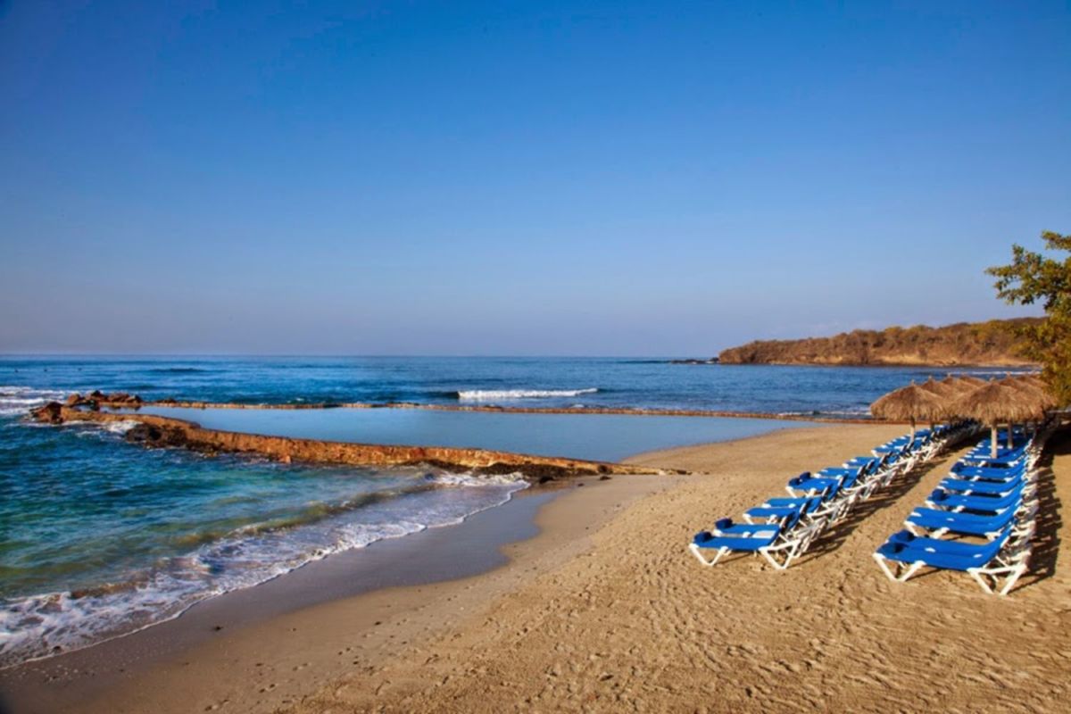 Alberca de agua salada en México