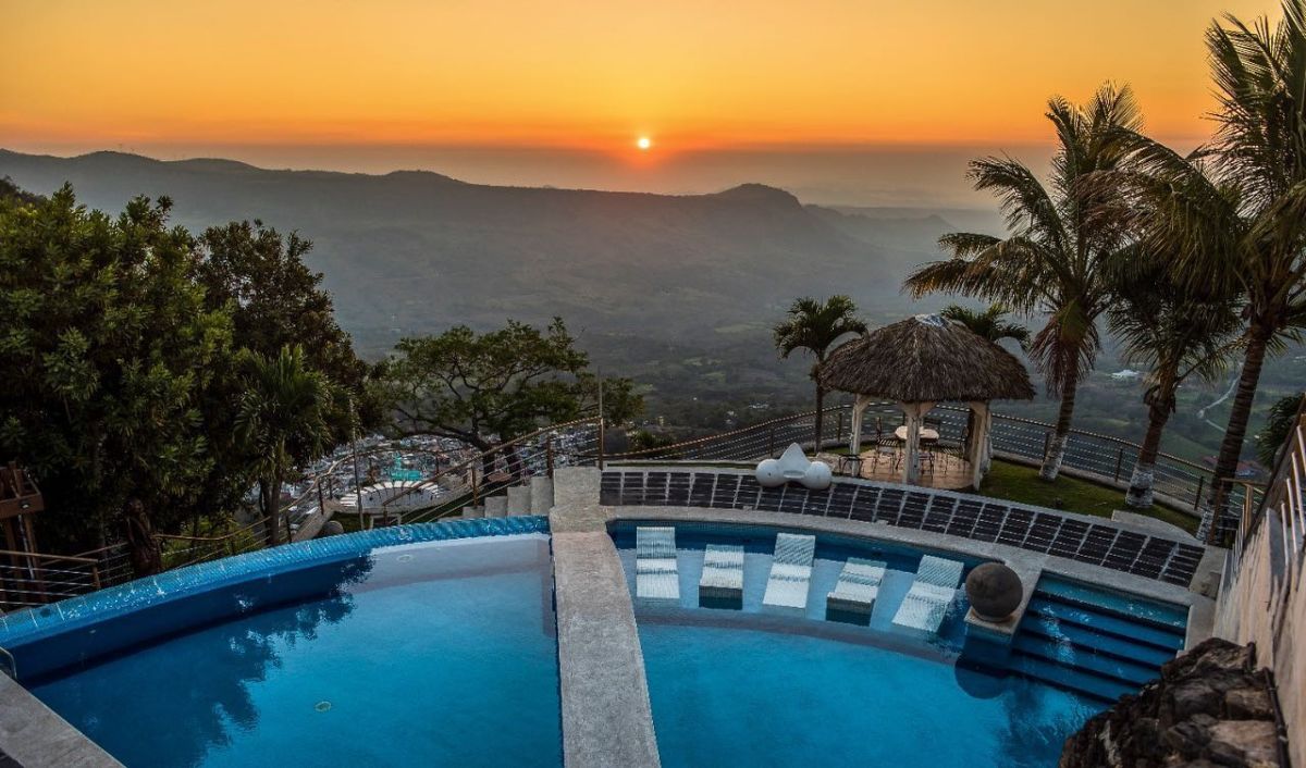 Mirador del Hotel Cantil en Alto Lucero, Veracruz