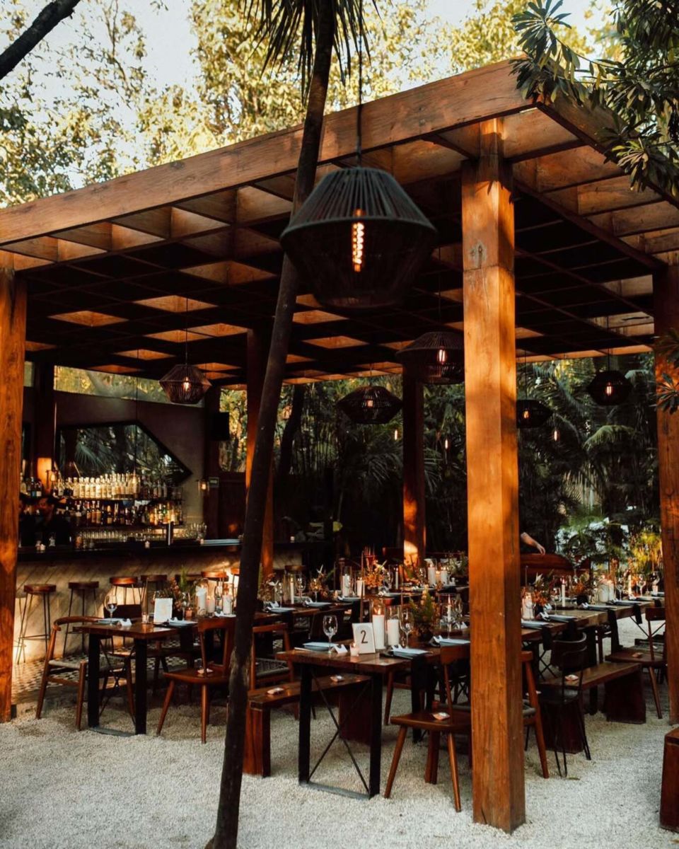 Restaurante encantador para cenar en Tulum, Arca. 